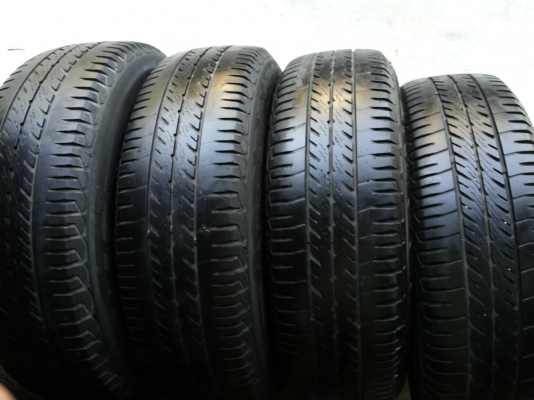 ล้อกะทะขอบ15 city jazz  ยางพอใช้