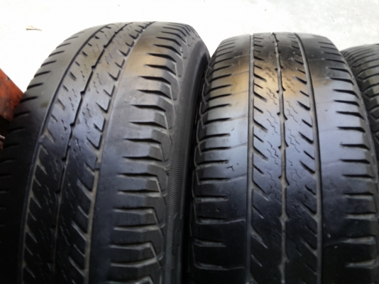 ล้อกะทะขอบ15 city jazz  ยางพอใช้