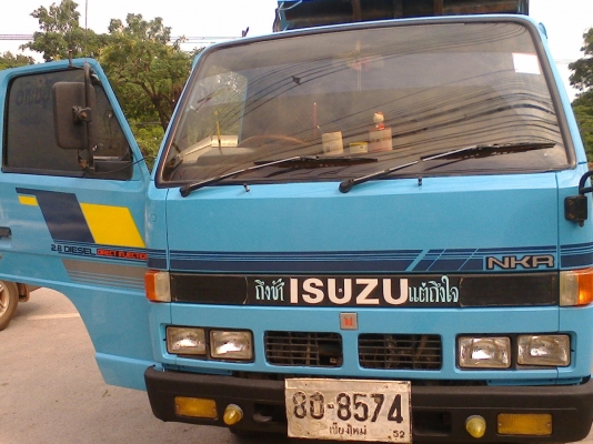 ขาย6ล้อดั้ม NKR8.8แรงม้า ปี33 ห้างแท้ เครื่องดีคัดซีสวย รถบ้านแท้พร้อมใช้พร้อมใข้