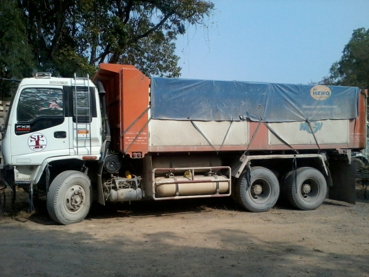 รถสิบล้อดั้ม ISUZU DECA 270