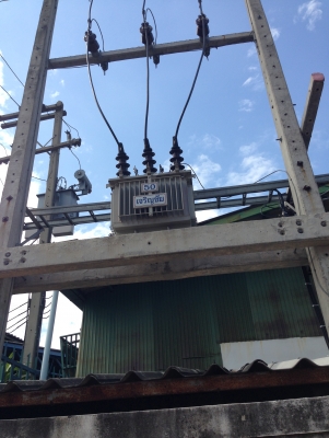 ขายหม้อแปลงไฟฟ้า 50kva อายุกการใช้งาน 3 เดือน