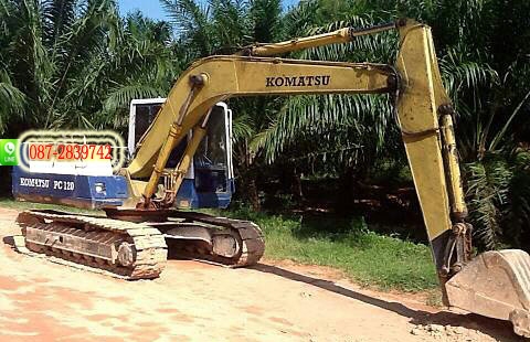 ขาย  รถแบคโฮ KOMATSU PC 120-5 เก่านอก