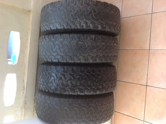 ขายยาง bf all 265 75 r16