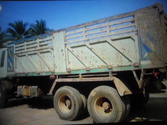 ขายรถบรรทุกดั้ม 2 เพลา HINO FM3M สภาพสวยพร้อมใช้ยางดีเครื่องดีคัสชีสวยทะเบียนเต็มเครื่องเดิมเกียร์เดิม