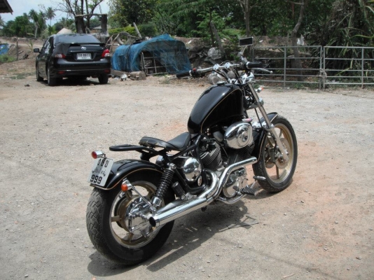 Virago 1100 cc +ทะเบียนแท้ 999 ชม หายากสุดๆ