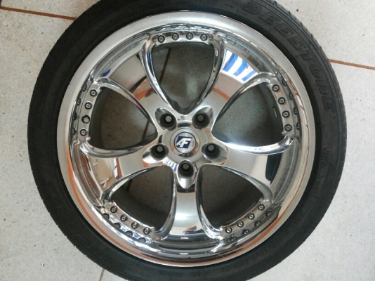 ล้อแม็ก AF ขอบ 18 พร้อม ยางปี2013