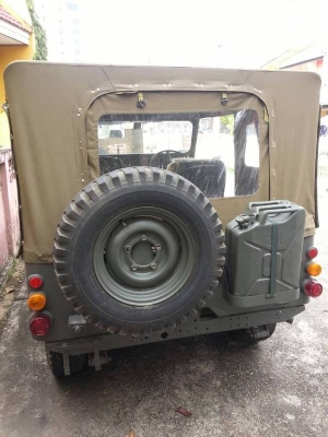 ขาย Jeep mitsu J-54 เครื่อง 4DR5 เพิ่งประกอบเสร็จ ทำสีพร้อม