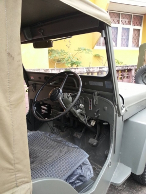 ขาย Jeep mitsu J-54 เครื่อง 4DR5 เพิ่งประกอบเสร็จ ทำสีพร้อม