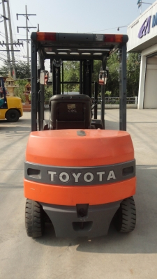 ขาย toyota 7fb25 รถไฟฟ้านั่งขับ อุปกรณ์ครบ