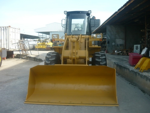 รถตักล้อยาง Cat 910E รถเก่านอก นำเข้าจากญี่ปุ่น ยังไม่เคยผ่านงานในไทย100\% พร้อมใช้งาน เอกสารครบ