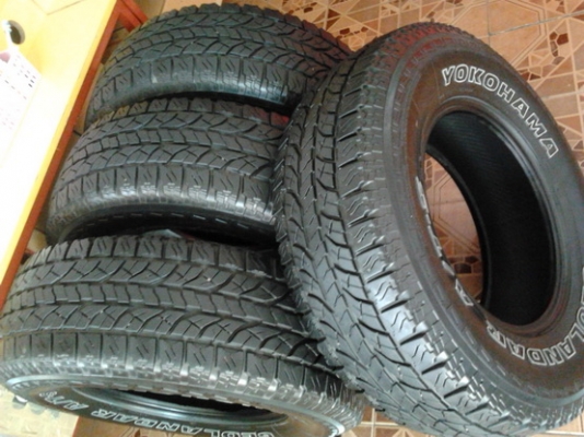 Yokohama 265/70/16 ปี09 สวยๆ 1ชุด Yokohama 265/70/16 ปี09 สวยๆ 1ชุด
