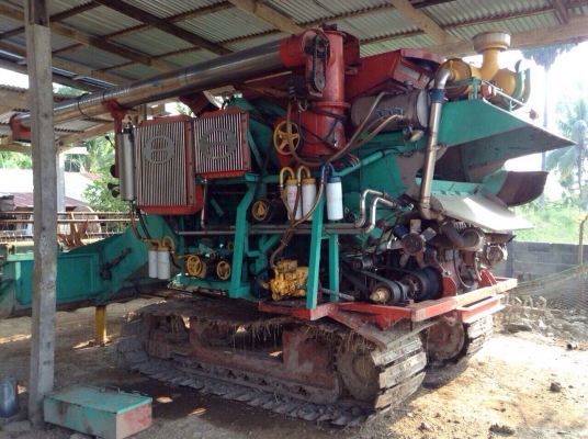 ขายรถเกี่ยวข้าวบางไทร ตัวเดิน 12HT ปั๊มไดกิ้นเบอร์ 22 เครื่อง HO7D turbo 210 แรง อุ้ม 2.5 ตัน เอกสารสัญญาซื้อขาย