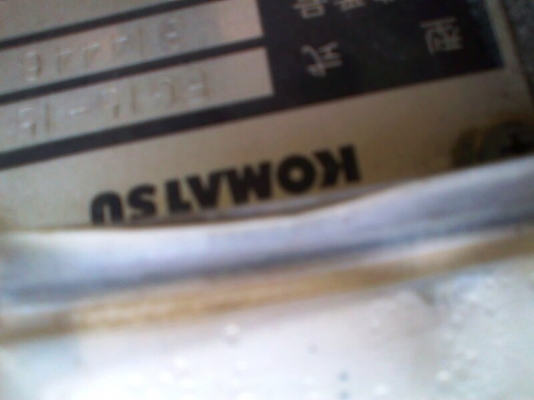 รถฟอร์คลิฟท์ KOMATSU FG15-15 รุ่นพิเศษ ซีเรียล 314446