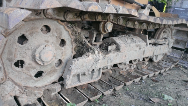 Komatsu D2-6 ตีนเป็ด สไลท์ใบมีดได้