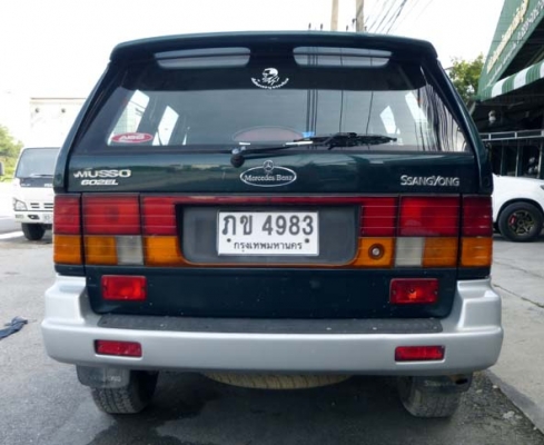 ขาย MUSSO SSANGYONG 620EL ปี2000 สีทูโทน เขียวเทา
