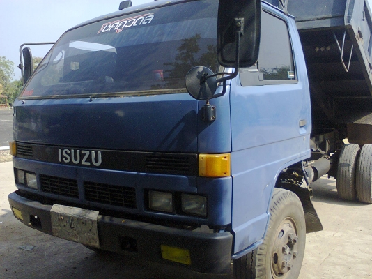 ขายหกล้อดั้มพ์อีซูสุ NPR59LU 115 ดั้มพ์สามมิตร F หน้า-หลัง แอร์เย็น