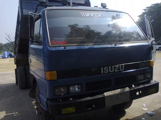 ขายหกล้อดั้มพ์อีซูสุ NPR59LU 115 ดั้มพ์สามมิตร F หน้า-หลัง แอร์เย็น