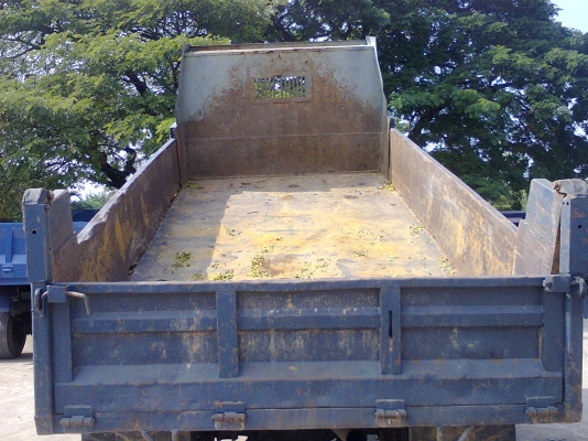 ขายหกล้อดั้มพ์อีซูสุ NPR59LU 115 ดั้มพ์สามมิตร F หน้า-หลัง แอร์เย็น