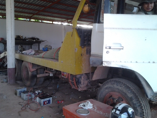 HINO  KT925  เครื่อง  EH700  หัวF18  เทเลอร์ลากรถแบคโฮ