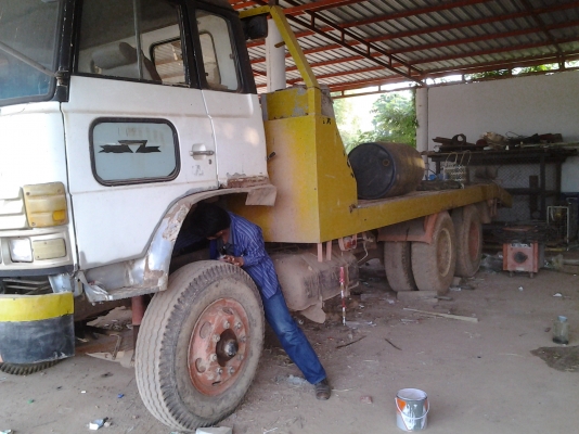 HINO  KT925  เครื่อง  EH700  หัวF18  เทเลอร์ลากรถแบคโฮ