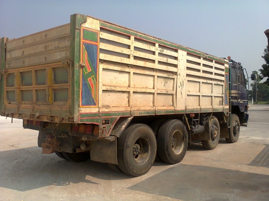 MITSUBISHI  FN527 TF 3XXX 12 ล้อ 2 เพลา ดัมพ์ มีระบบลากจูง