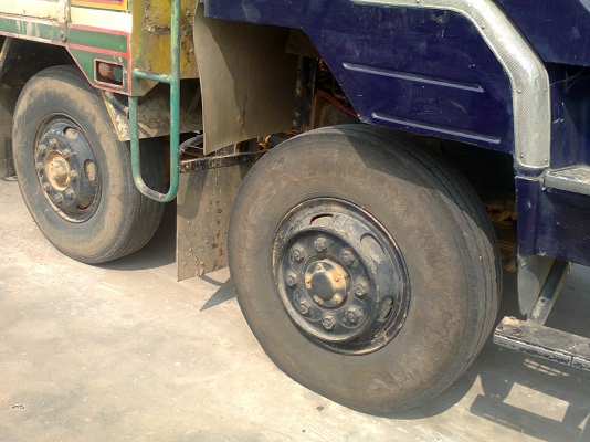 MITSUBISHI  FN527 TF 3XXX 12 ล้อ 2 เพลา ดัมพ์ มีระบบลากจูง