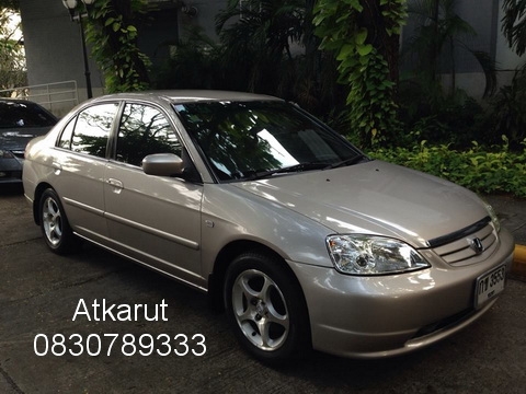 +++ขายรถบ้าน Honda Civic Dimension VTi-LEV 1.7 AT ราคาสุดคุ้ม++ +++ขายรถบ้าน Honda Civic Dimension VTi-LEV 1.7 AT ราคาสุดคุ้ม++