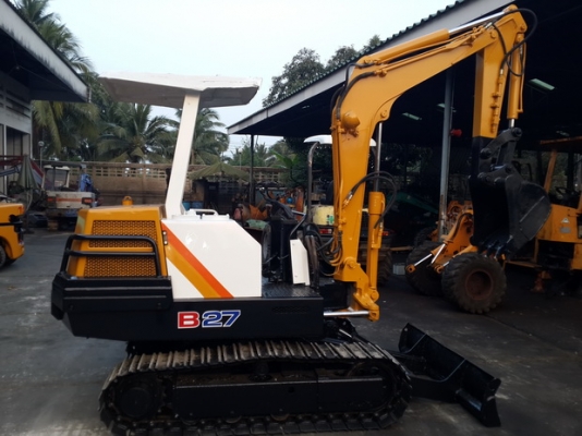ขาย รถขุด YANMAR รุ่น B27 แทร็กเหล็ก  มือสองญี่ปุ่น