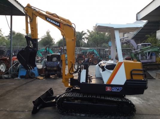 ขาย รถขุด YANMAR รุ่น B27 แทร็กเหล็ก  มือสองญี่ปุ่น