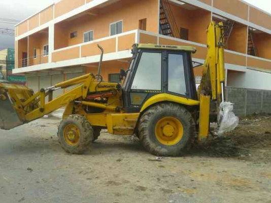 JCB3cx Sitemaster 4WD บุ้งกี้หน้าอ้าได้ แขนหลังยืด