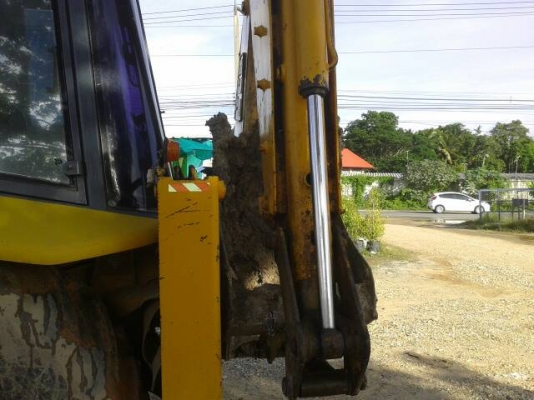 JCB3cx Sitemaster 4WD บุ้งกี้หน้าอ้าได้ แขนหลังยืด