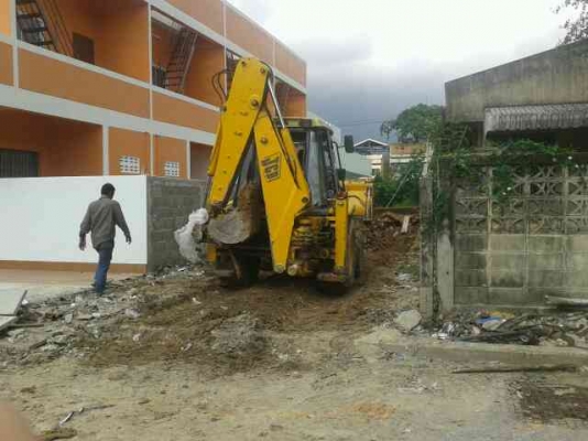 JCB3cx Sitemaster 4WD บุ้งกี้หน้าอ้าได้ แขนหลังยืด