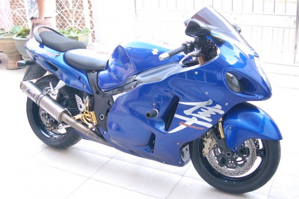 --HAYABUSA GSX13oo 2oo5 limited ชุดท่อไทเท OVER FULL<<สรรพสามิตตัวจริง>>--