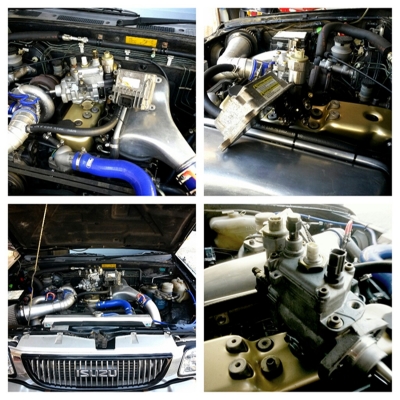 ปั้มไฟฟ้าเครื่อง อีซูสุ 3000 Di + กล่อง EDU