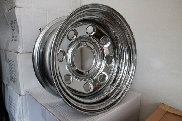 ขายกระทะโครเมียม ขอบ15 16