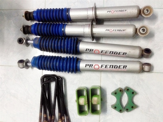 ขายโช๊คหน้า-หลัง พร้อมชุดยก 2 นิ้ว ใส่ All New D-max