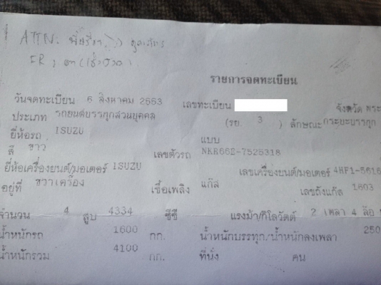 ขาย 6 ล้อ ไม่ติดเวลา