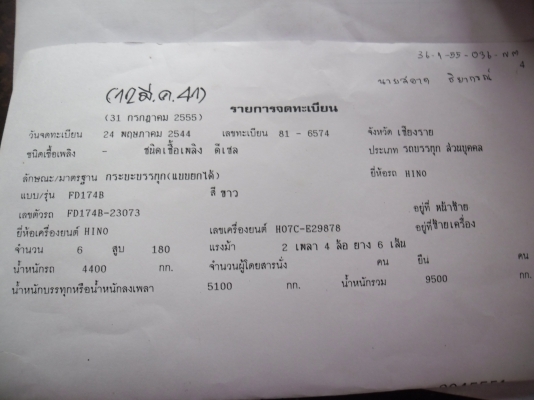 ขายหกล้อดั้ม สิงค์ไฮเทค 185