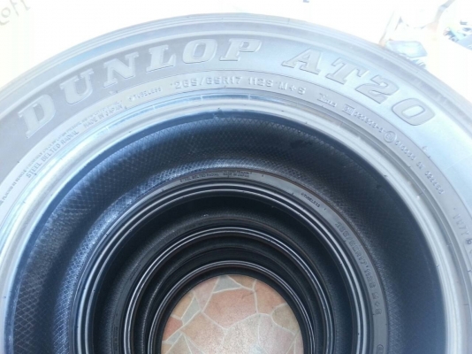 ขายยาง DUNLOP GRANDTREK AT20 ขอบ265/65/17