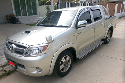 รถบ้าน Toyota Hilux Vigo สี่ประตู 2.5E ปี 2008