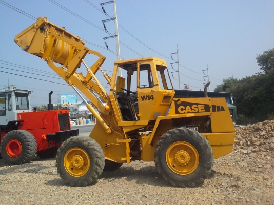ขาย รถตัก CASE W14 นำเข้าไม่เคยใช้ในไทย ขนาดเท่า WA150 ราคา 450,000 บาท