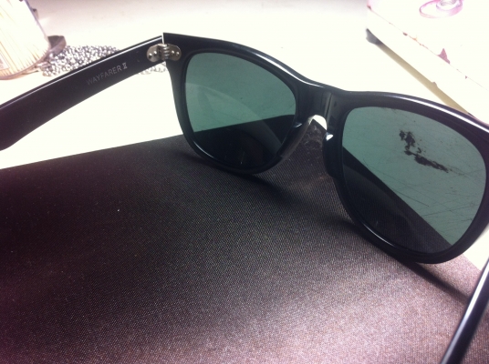 ขายแว่นตา B@L Rayban USA 100\% รุ่น wayfarer 2 ขายแว่นตา B@L Rayban USA 100\% รุ่น wayfarer 2