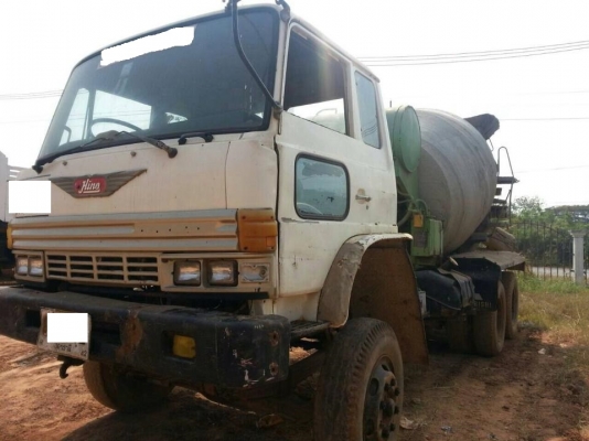 ขายรถมิกช์ ปูน โม่ตรง 6 Q ยังใช้งานอยู่ เครื่อง nissan 230 แรง ช่วงล่าง nissanเอกสารเล่มทะเบียนครบ