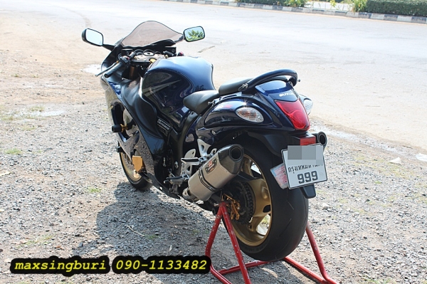 แม็กสิงห์บุรี//SUZUKI HAYABUSA1300CC ปี2008 สวยใส ของแต่งเพียบ ทะเบียนแท้โอนขนส่ง 545000