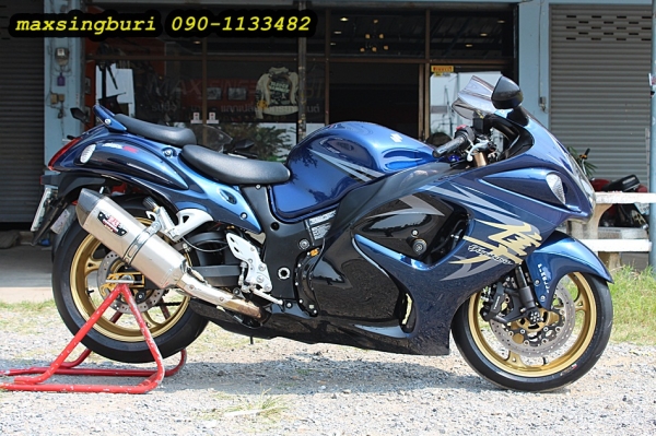 แม็กสิงห์บุรี//SUZUKI HAYABUSA1300CC ปี2008 สวยใส ของแต่งเพียบ ทะเบียนแท้โอนขนส่ง 545000