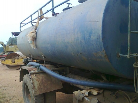 รถน้ำ หกล้อ ISUZU TX120 จุน้ำได้ 6,000 ลิตร รถใช้งานดีปกติ