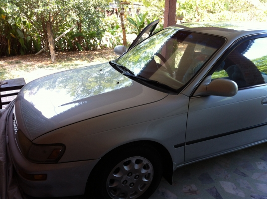 ขาย toyota ae 101 เครื่อง 1.6 Gxi auto สีบรอนเงิน