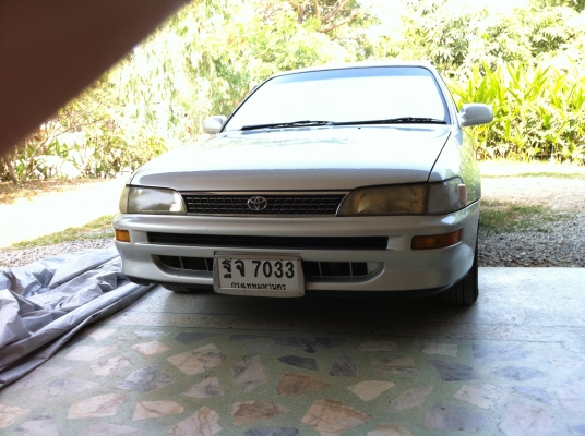 ขาย toyota ae 101 เครื่อง 1.6 Gxi auto สีบรอนเงิน