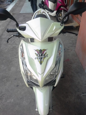 ด่วนขายถูก เลขทะเบียนสวย Honda Click 125i รุ่นใหม่ล่าสุด ปี 2555 เล่มทะเบียนพร้อม