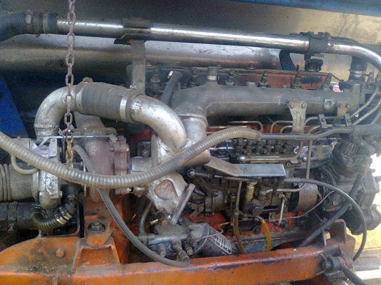 ขายเครื่องอีซูสุ 6BG1ฝาแดง ปั้มลม+เทอร์โบว์175